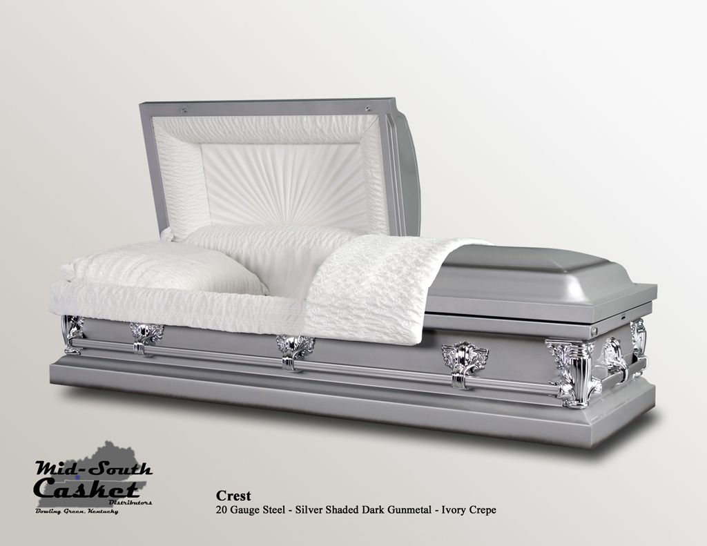 Crest Silver Shaded Dark Gunmetal